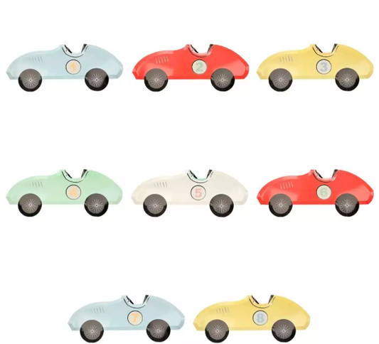 Πιάτο race car ( 8τμχ)