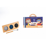 Σετ 3 χρώματα face painting knight & superhero