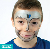 Σετ 3 χρώματα face painting knight & superhero