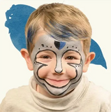 Σετ 3 χρώματα face painting knight & superhero