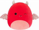 Squishmallow Κόκκινη Νυχτερίδα - Διάβολος Karlie