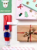Διακοσμητικά Honeycomb Nutcracker Tags (6τμχ)