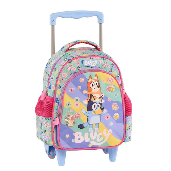 Σακίδιο Τρόλεϊ Νηπίου Bluey Stickers Rain