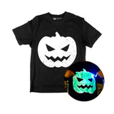 Halloween Glow In The Dark T-Shirt Pumpkin 3-4 ετών