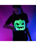 Halloween Glow In The Dark T-Shirt Pumpkin 12-14 Ετών