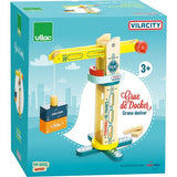 Ξύλινος γερανός με μαγνήτη