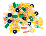 Σετ ξύλινων κατασκευών DIY 100 τεμάχια
