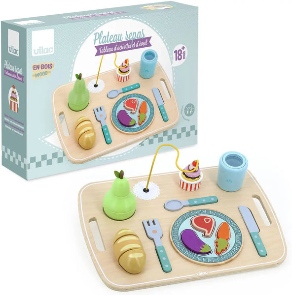 Ξύλινος δίσκος φαγητού