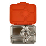 Φαγητοδοχείο Yumbox Stainless Steel Πορτοκαλί με 5 χωρίσματα