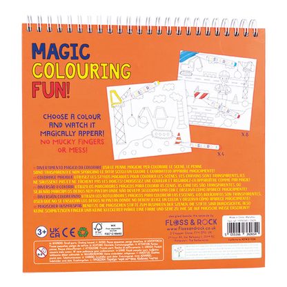 Magic colouring fun - construction