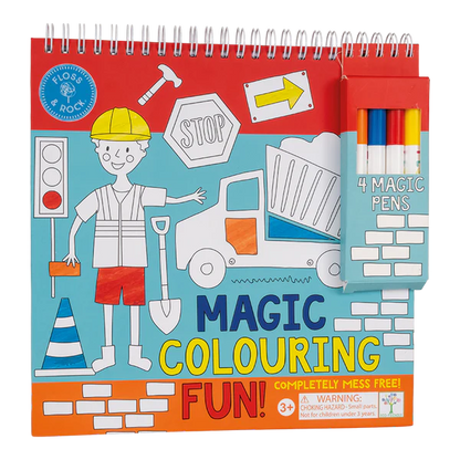 Magic colouring fun - construction