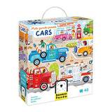 Παζλ 60 τμχ. οχήματα ( Moto jumbo puzzle cars )