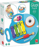 Ψαράκι 3 σε 1 ξυλόφωνο, τύμπανο και guiro