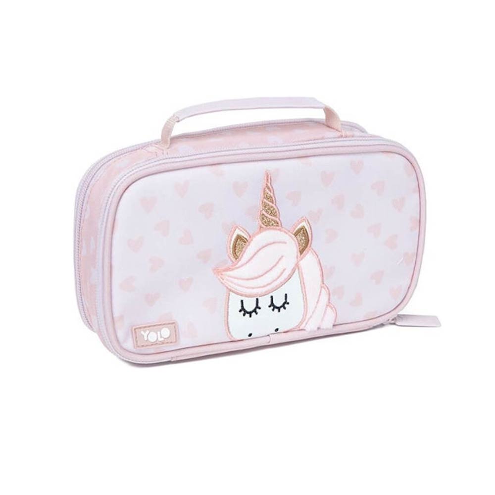 Διπλή Κασετίνα Yolo Unicorn