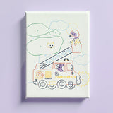 Κιτ ζωγραφικης με αριθμους για παιδια dogs