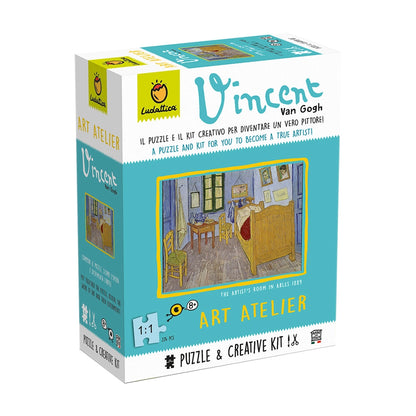 Παζλ 224 τμχ και σετ δημιουργίας Vincent Van Gogh