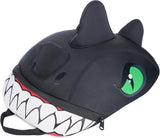 Τσάντα πλάτης νηπιαγωγείου Crazy Shark Black