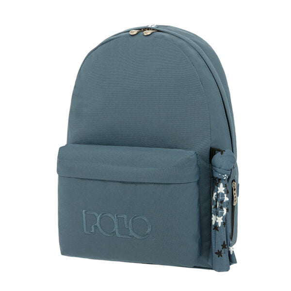 Τσάντα πλάτης original polo scarf blue navy