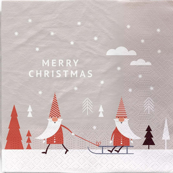 Χαρτοπετσέτες santas