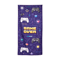 Πετσέτα θαλάσσης Game Over Microfibre
