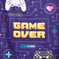 Πετσέτα θαλάσσης Game Over Microfibre