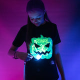 Halloween Glow In The Dark T-Shirt pumpkin 9-11 ετών