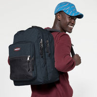 Τσάντα πλάτης eastpak pinnacle triple denim