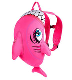 Τσάντα Backpack Crazy Safety Shark Pink