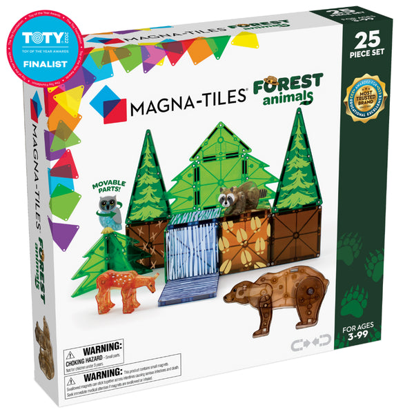Μαγνητικό παιχνίδι 25 κομματιών forest animals