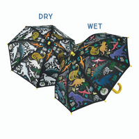 Ομπρέλα που αλλάζει χρώμα dinosaur