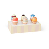 Ξύλινο Σετ Παιχνιδιού Με Παγωτά