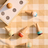 Ξύλινο Σετ Παιχνιδιού Με Παγωτά