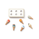 Ξύλινο Σετ Παιχνιδιού Με Παγωτά