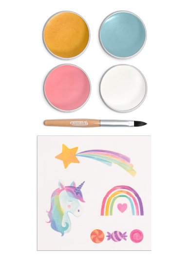 Σετ 4 χρώματα Face Painting Unicorn