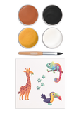 Σετ 4 χρώματα face painting tiger