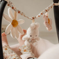 Υφασμάτινη γιρλάντα για καρότσι Vintage Little Flowers