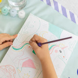 Κιτ ζωγραφικης με αριθμους για παιδια unicorn