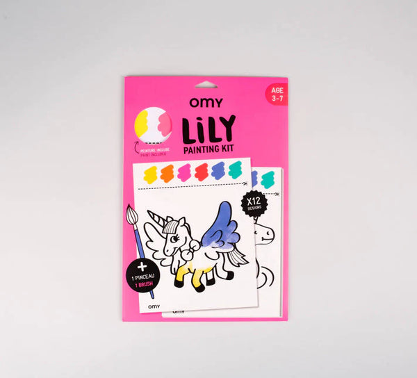 Φορητό σετ ζωγραφικής μονόκερος lily