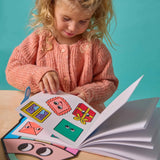 Βιβλίο Montessori με Αυτοκόλλητα -  Γεωμετρικά Σχήματα