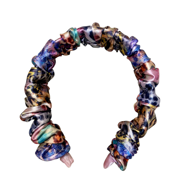 Scrunchieband λεοπάρ