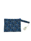 Pouch Αδιάβροχο See My Bag Blue Paisley Pattern Large