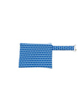 Pouch Αδιάβροχο See My Bag Blue Botanica Pattern Small