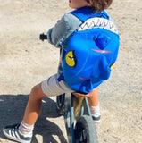 Τσάντα Backpack Crazy Safety Shark Blue