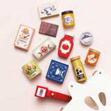 Σετ καλάθι παντοπωλείου και σαρωτής