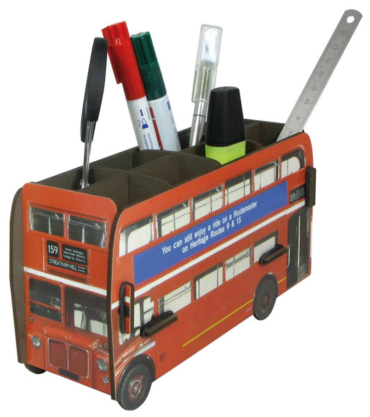 Μολυβοθήκη λεωφορείο λονδίνου doubledecker κόκκινη