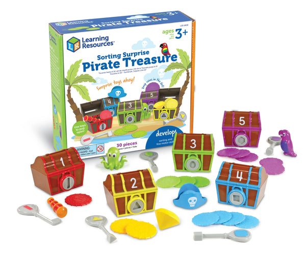 Παιχνίδι ταξινόμησης Pirate treasure