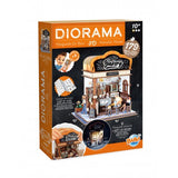 DIY 3D Ξύλινη Κατασκευή " Bakery Diorama"