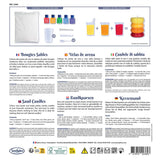 Δημιουργία κεριών με υφή άμμου