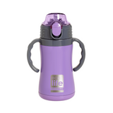 Παγούρι παιδικό θερμός με καλαμάκι lilac 300ml