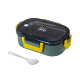 Φαγητοδοχείο 900ml με χώρισμα forest green